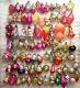 Set 83 Vintage Russian Ussr Glass Christmas Ornaments Xmas Tree Old Decorations