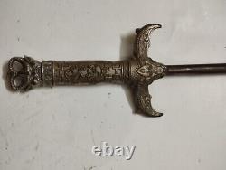 Sword 1925 TULWAR Antique Vintage Handmade Period Old Rare Collectible