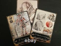 Tarot old medicine vintage anatomy surgery apothecary antique maps human medical