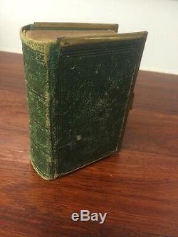 The Book of Common Prayer 1872 Antique Old Vintage 1800s (Bible) Leather Brass