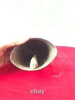 Traditionl Elephant Bell Made of Iron & Wood Antique Old Vintage Collectible D68