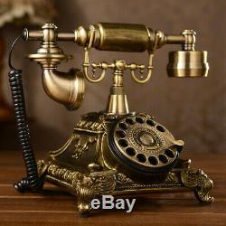 UK Vintage Antique Phone Old Fashioned Retro Handset Old Telephone Office New SB
