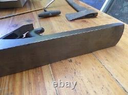 VINTAGE ANTIQUE OLD STANLEY No 8 PLANE ROSEWOOD HANDLES MADE IN USA