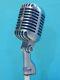 Vintage 1961 Shure 55s Microphone And Stand Deco Antique Old Elvis Prop Astatic