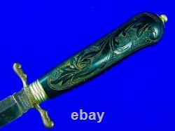 Vintage Antique Old Swedish Sweden Dahlgren Eskilstuna Knife with Scabbard