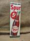 Vintage Canada Dry Spur Drink Door Push Sign Antique Old Soda Cola 9033