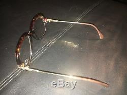 Vintage Cazal 620 Eyeglasses Brown And Gold Frame. (new Old Stock)