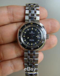 Vintage Certina Myfair Ladies Automatic Diver Sector Dial 1960s NOS New Old