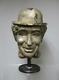 Vintage Chaplin Charlie Mask Collectible 1950s Mold Scale1 Museum Stand Rare Old
