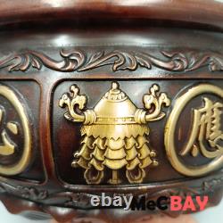 Vintage Chinese Old Collection Antique Handmade Carving Curio China Item Censer