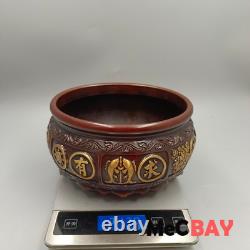 Vintage Chinese Old Collection Antique Handmade Carving Curio China Item Censer