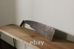 Vintage Japanese Antique Old Hand Saw Carpentry Tool Big Long Blade Used #2