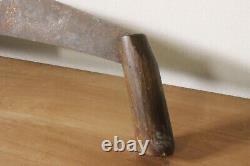 Vintage Japanese Antique Old Hand Saw Carpentry Tool Big Long Blade Used #2