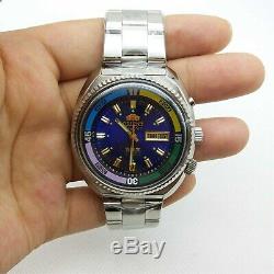 Vintage Nos (new Old Stock) Orient Sk Sea King Purple Dial 70-80's