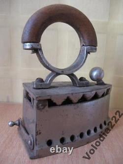Vintage OLD ANTIQUE RARE Small iron glands with stand