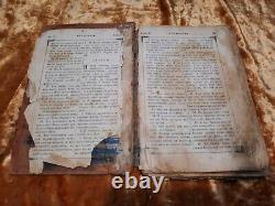 Vintage, Old, Rare, Antique, Book, Bible, Christianity, Russian Empire