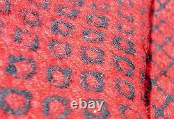 Vintage Old Scandinavian Thick Wool Blanket Rug Textile Weaving Reversible