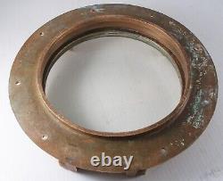 Vintage PERKO bronze porthole, 8, New old stock