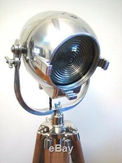 Vintage Strand Theatre Spot Light Industrial Antique Old Film Studio Lamp Eames