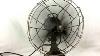 Vintage Working Emerson Electric Fan Antique Old Rare Collectable Early Metal