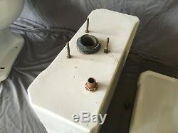 Vtg Mid Century Complete Art Deco Toilet Old Vtg Kohler Wellworth White 109-19E