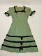 Women's Vintage Dress Very Old Handmade 40s Or Earlier A2320