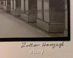ZOLTAN HERCZEG 20th c. American SIGNED PHOTOGRAPH 1932 Old Arcade Cleveland OH