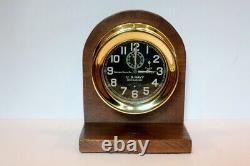 100 Ans Ww1 Us Navy Chelsea Deck Clock No. 2 Circa 1918 All S/n's Match
