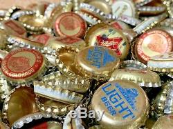 1245 Énorme! Lot De Bouteilles Vintage Beer Caps Olympia Miller Coors Vieux Antique Vtg