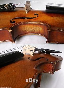 1930 Violon Lionhead Allemande Finale -vidéo- Violine Ancienne Vintage