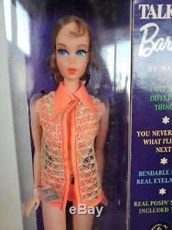 1968 Talking Doll Vintage 1960 Barbie De Poupée Barbie Rare New Old Stock