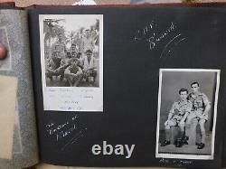 #1 1953 Album Photo British Army Singapore Valetta Avion Raf Changi Vieilles Vues