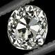 1,33 Carat Certifié K Vs1 Ancienne Mine Coupe Diamant Antique Millésime 1800 Domaine Du Coussin