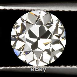 1.84ct Certifié Gia J Vvs2 Vintage Diamond Vieux Cut Antique Europeen De Mobilisation