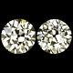 5 Carat Vs1 Old Cut Européenne Diamant Boucles D'oreilles Vintage Antique Paire Naturel