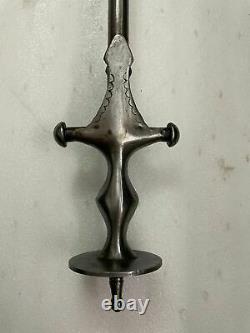 Ancien Vintage Burj Sword Dagger Fait Main Ancienne Période Rare Collectionnable