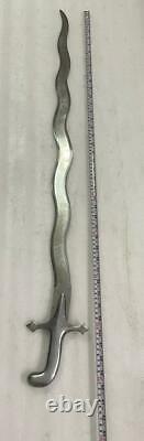 Ancien Vintage Nagni Sword Carbon Steel Ancien Rare Collectionnable 36
