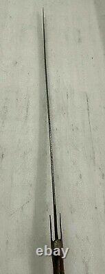 Ancien Vintage Sword Wootz Acier Pièce D'époque Faite À La Main Vieille Collection Rare