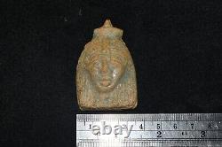 Ancienne Faïence Égyptienne Amulette De Déesse Vers 664-32 Av. J.-c.