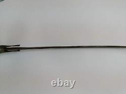 Ancienne Vintage Épée Tulwar Véritable Pièce D'époque Faite À La Main Vieille Collection Rare
