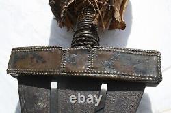 Ancienne Vintage Old Africa Africa African Congo Zaïre Ikul Kuba Short Sword Large Knife