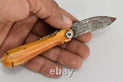 Ancienne dague vintage avec poignée spéciale