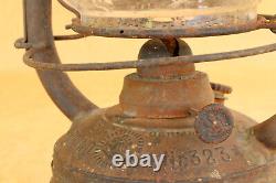 Ancienne lanterne à main antique vintage Feuerhand N 323 Hurricane originale des années 1930