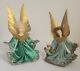 Anciens Figurines D'anges Allemands Antiques De Collection, Petit Ensemble De 2