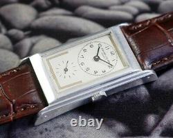 Années 1940 Favre Leuba Doctors Prince Style Winding Swiss Mens Used Old Vintage Watch