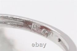 Antique Années 1940 $20,000 5ct Vs Old Euro Baguette Platinum Ballerina Ring