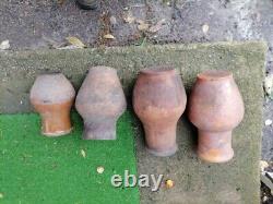 Antique Brown Glazed Stoneware Crock Old Pottery Jar Prix Par 1