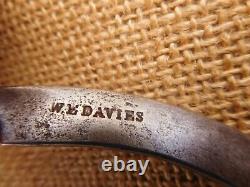 Antique Saddlers Harness Makers W. E. Davies Wing Dividers Leather Vintage Vieux
