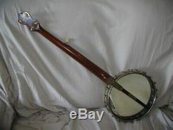 Antique Vintage Banjo Frailing Clawhammer Old Time 5 Cordes