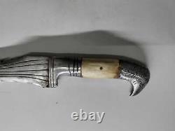 Antique Vintage Damas Dagger Barasingha Hilt Handmade Old Rare Collectionnable